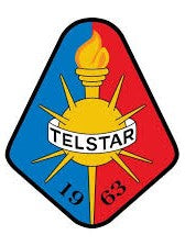 Diamond Painting Telstar logo met Ronde steentjes 80x100cm - Beste Kwaliteit